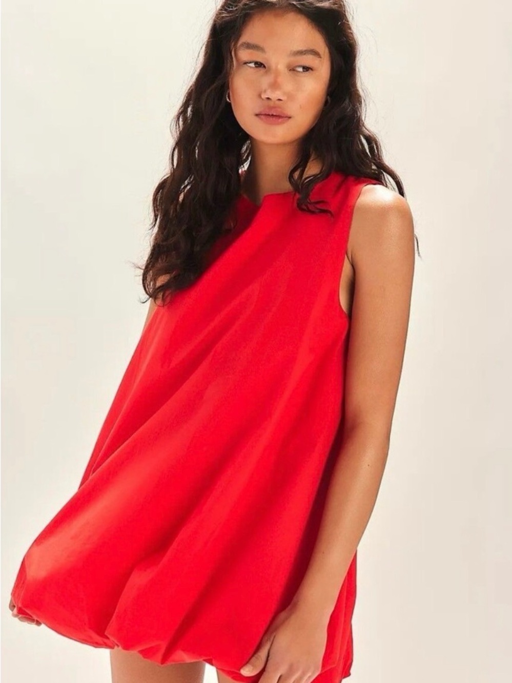 Free People Strutting Bubble Mini Dress